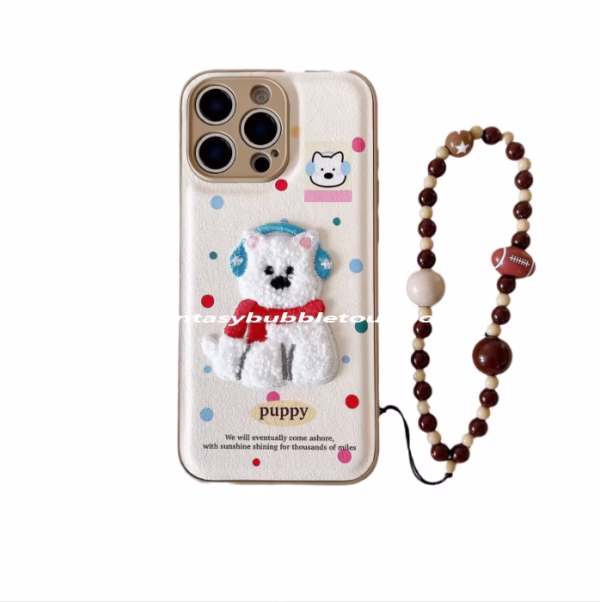 ins-style precision-hole air-cushioned plush bear and dog - Image 2