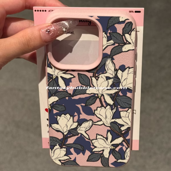 Vintage Camellia Phone Case - Image 3