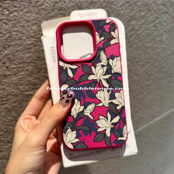 Vintage Camellia Phone Case - Image 5