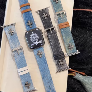 Tie-Dye Denim Strap