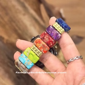 Bohemian Stone Elastic Strap