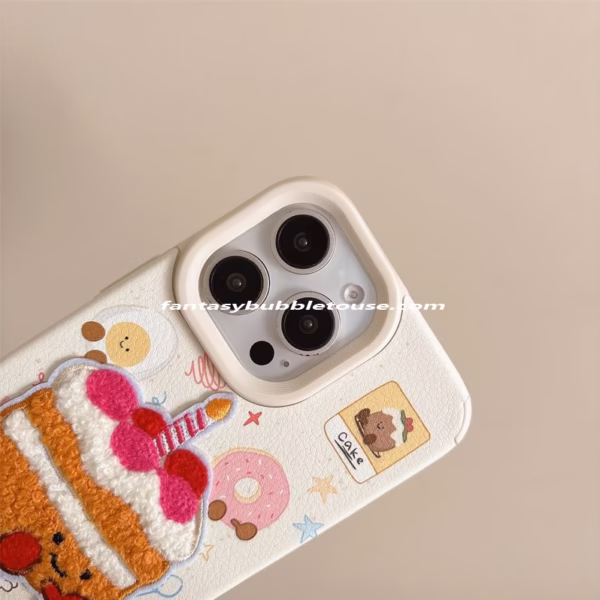 Leatherette Embroidered Mini-Cake - Image 9