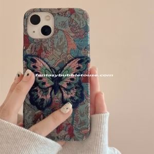 3D Retro Colorful Butterfly