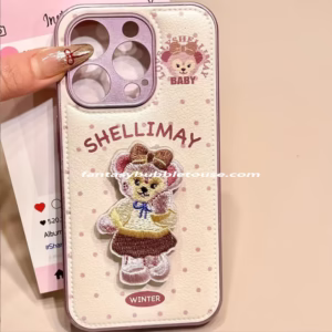 Cartoon Leather Shirley Mei Phone Case