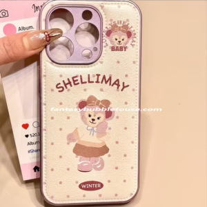 Cartoon Leather Shirley Mei Phone Case