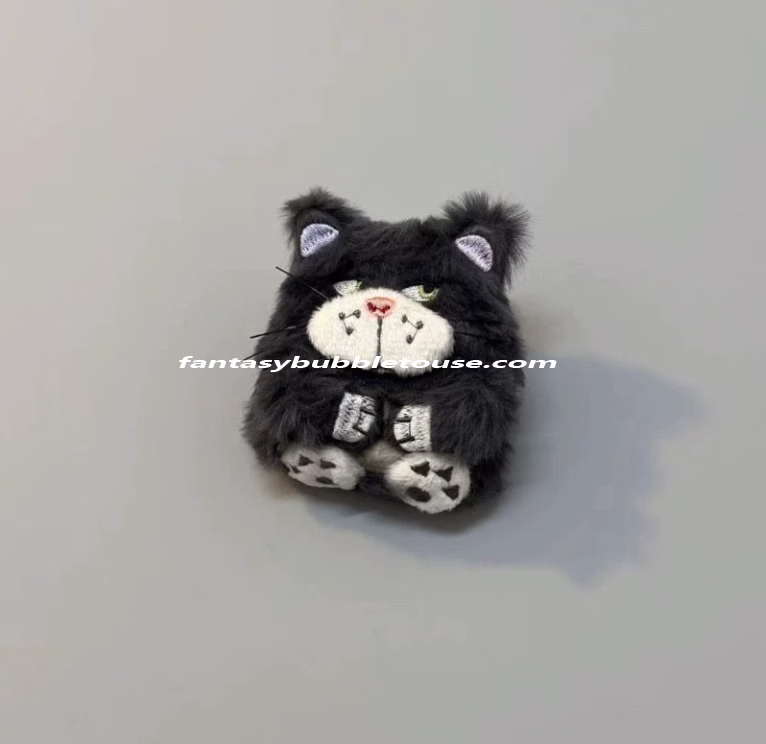 Fuzzy Staring Cat