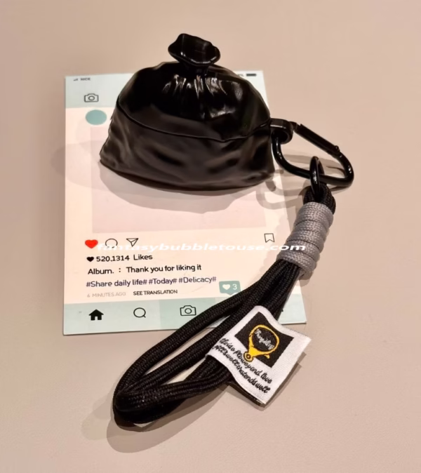 Black Garbage Bag - Image 2