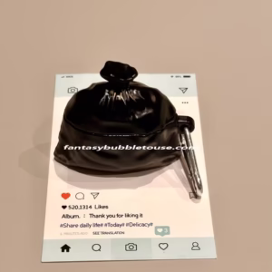 Black Garbage Bag