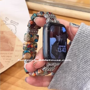 Bohemian Stone Elastic Strap