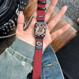 Creative Autumn/Winter Denim Illustration Strap