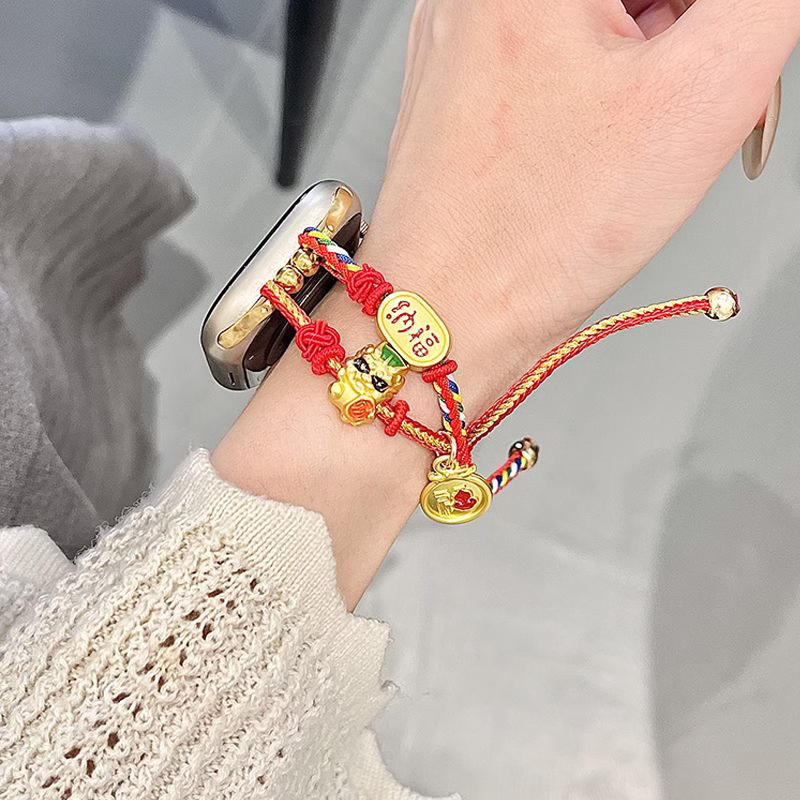Fortune-Attracting Handcrafted Braided Rope Strap