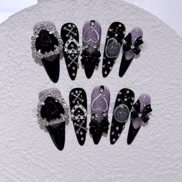 Y2K Spicy Girl Edgy Press-On Nails - Image 2