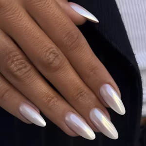 Minimalist Metallic Press-On Nails