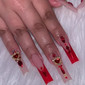 Luxury Ruby Press-On Nails