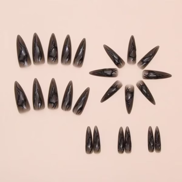 Halloween Dark and Cool Press-On Nails - Image 3