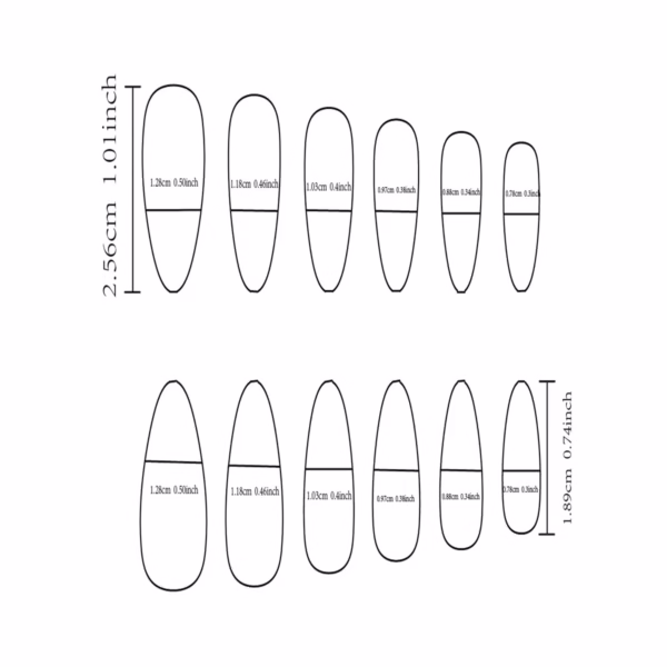 Minimalist Solid Color Press-On Nails - Image 6