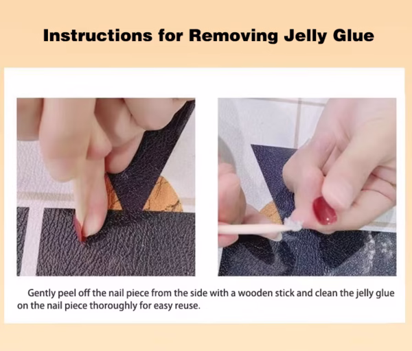 Glittering Rhinestone Press-On Nails - Image 6