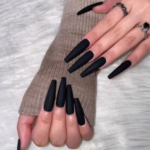 Minimalist Solid Color Matte Press-On Nails<span> - </span>E