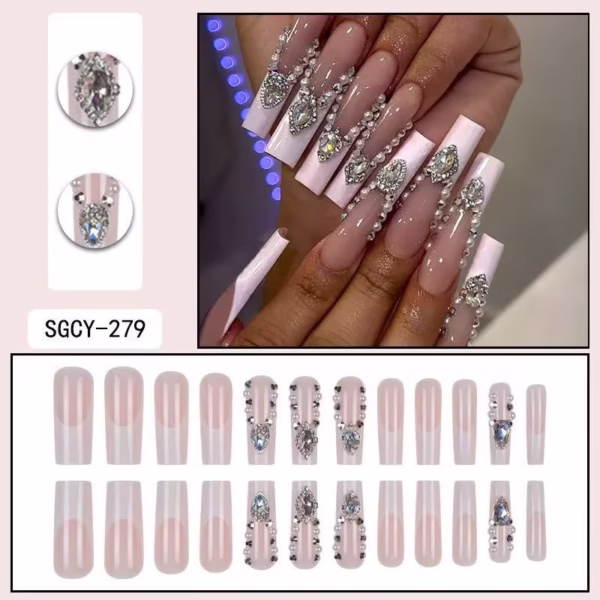 Summer Luxury Press-On Nails - Image 8