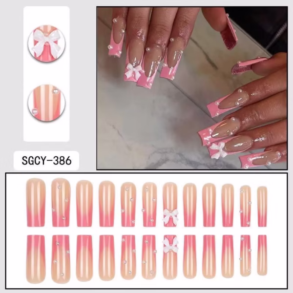Summer Luxury Press-On Nails - Image 9