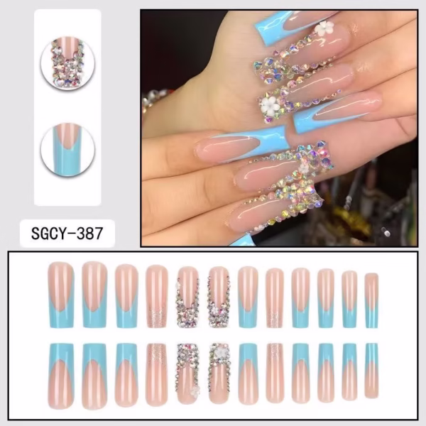 Summer Luxury Press-On Nails - Image 8