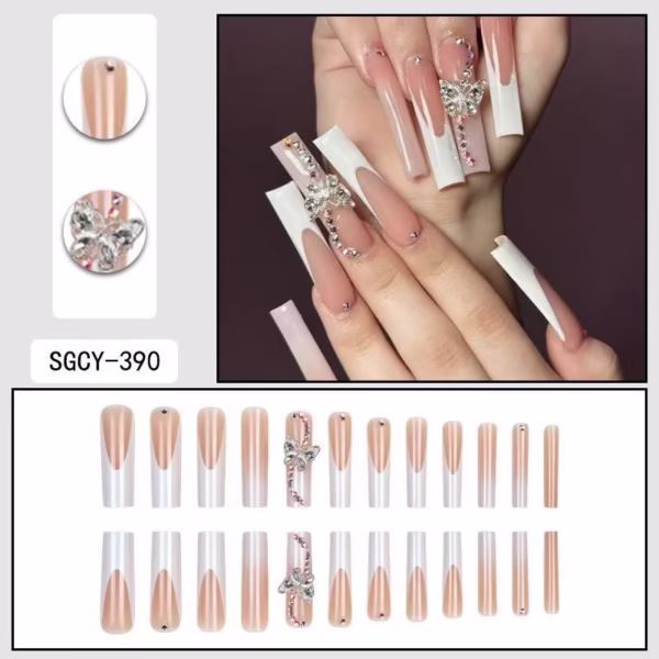 Summer Luxury Press-On Nails - Image 6