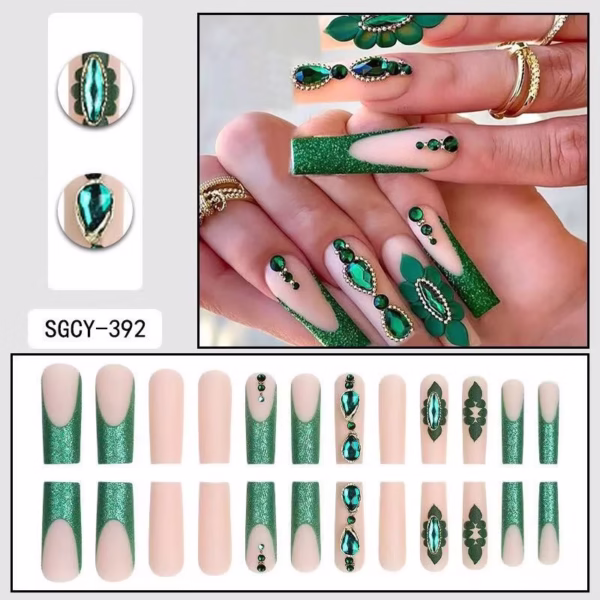Summer Luxury Press-On Nails - Image 5