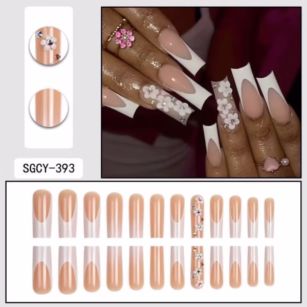 Summer Luxury Press-On Nails - Image 4
