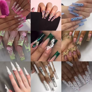 Summer Luxury Press-On Nails